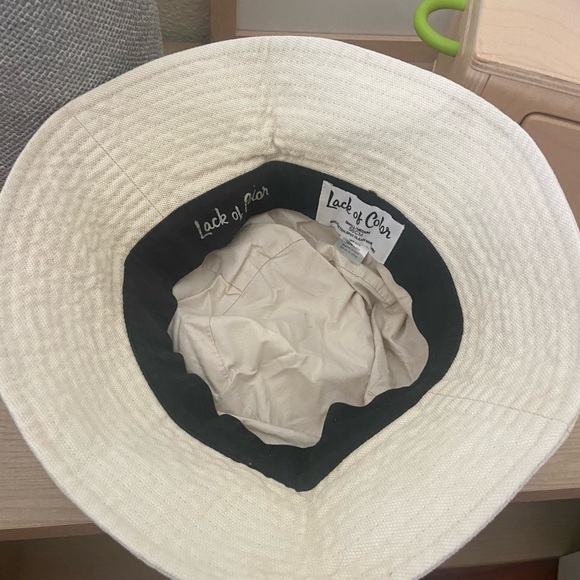 Cream Bucket Hat - Picture 2 of 2